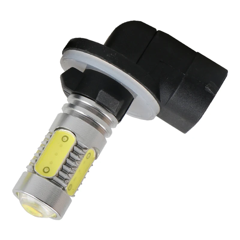 

1pcs 881 H27 7.5W COB LED car front fog lamps H27W anti fog bulb Front Lamp Auto daytime driving light white 12V white blue