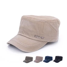 Весенняя винтажная Плоская верхняя Солнцезащитная шляпа военные кепки мужская бейсбольная Спортивная Кепка хлопковые армейские кепки бейсболка Gorras