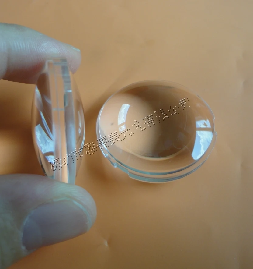 

Plastic biconvex lens Diameter 33.7MM Double convex optical lens, High power LED lens
