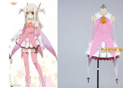 

Free shipping New Arrival Custom made Japanese anime Fate kaleid liner Prisma Illya Illyasviel von Einzbern cosplay costume