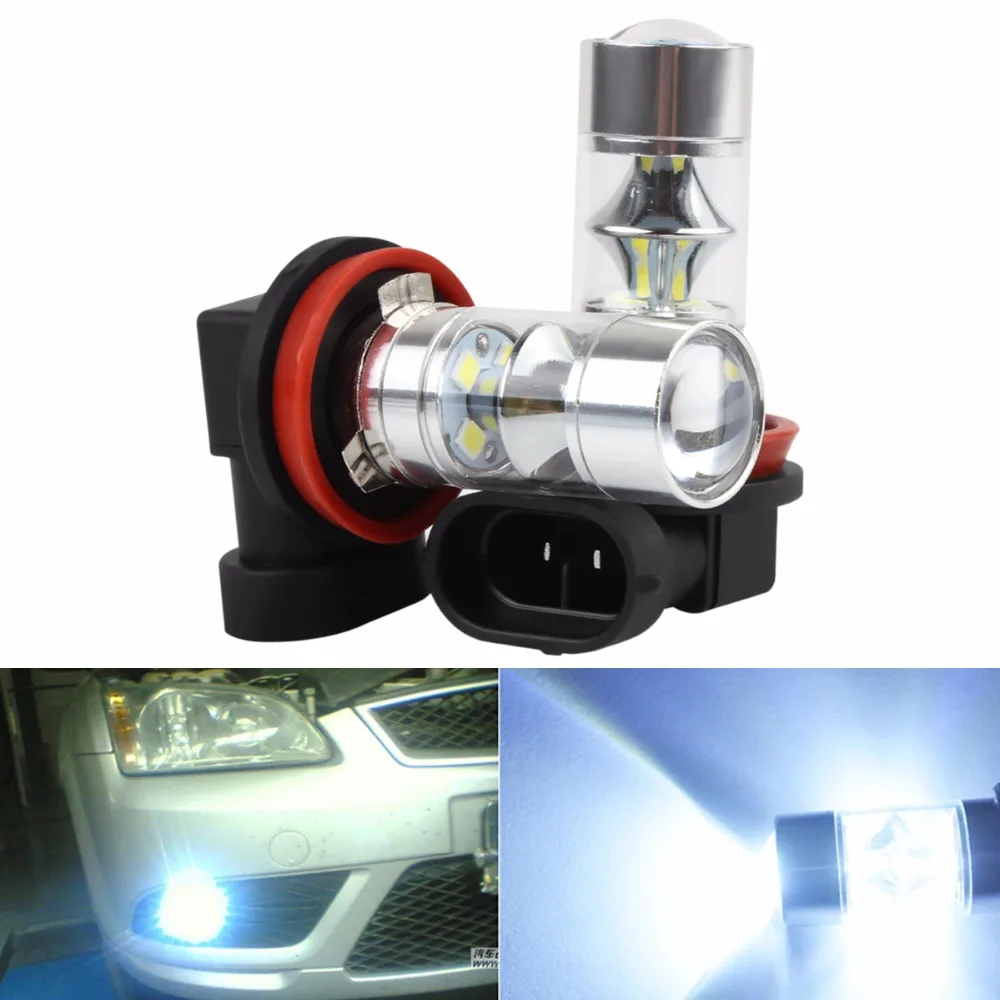 Buy 2Pcs Super White 750LM H8 H11 60W 12 SMD 2323 LED