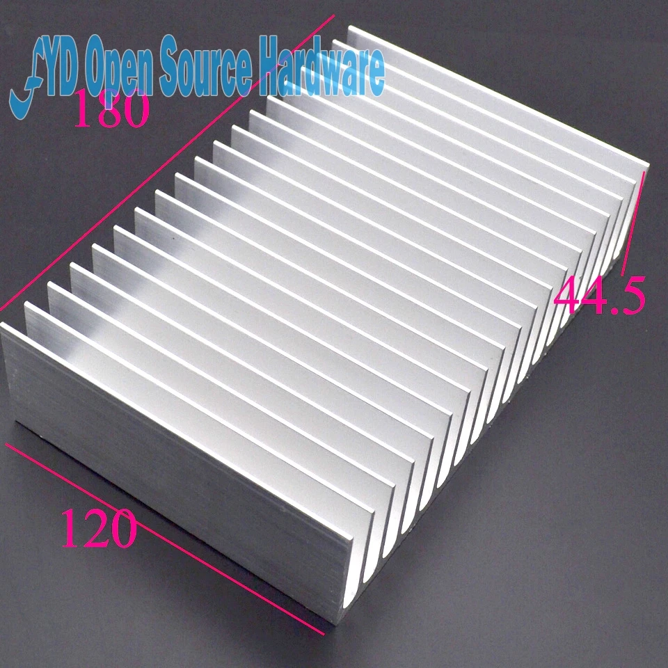 

Heat sink 180*44.5*120MM high-quality heat sink thick substrate electronic accessories