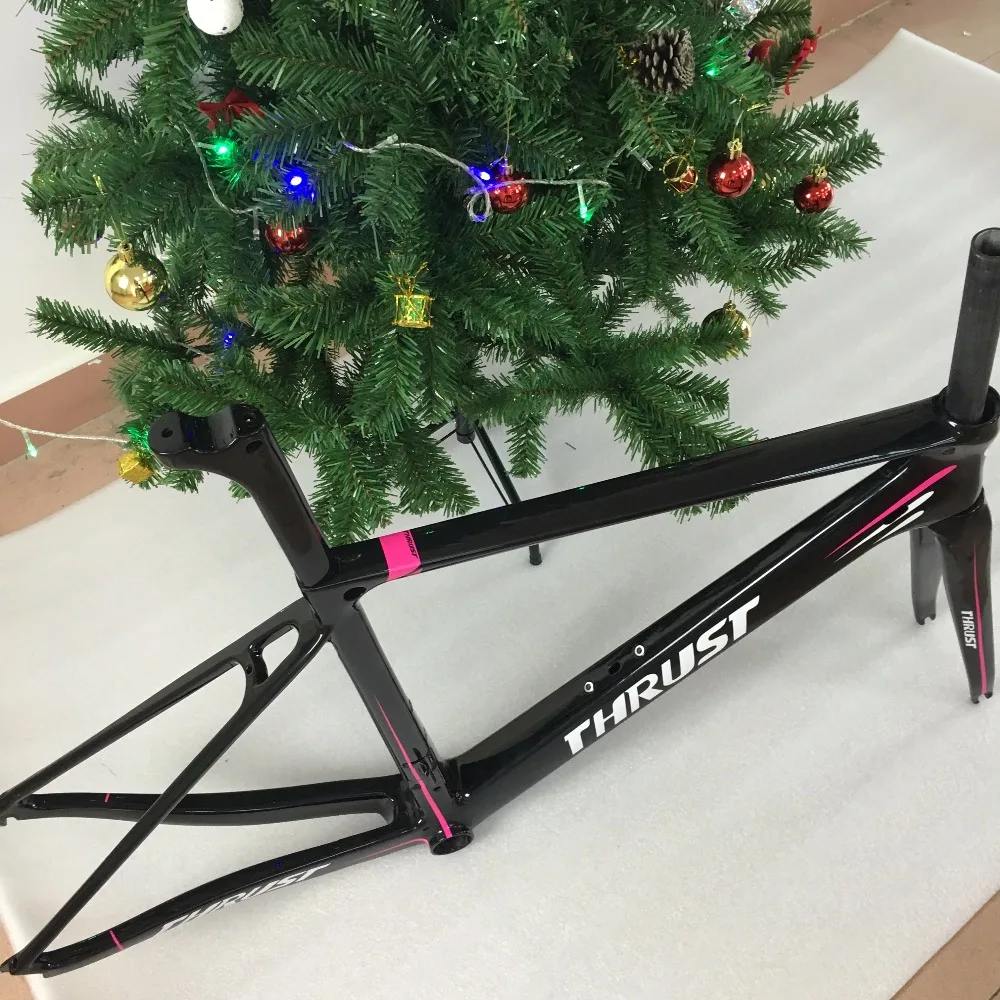 Sale 2017 THRUST Carbon Road Bike Frames Super Light Bicycles Carbon Road Frame BB86 Cycling Frameset Fast Free Shipping 8
