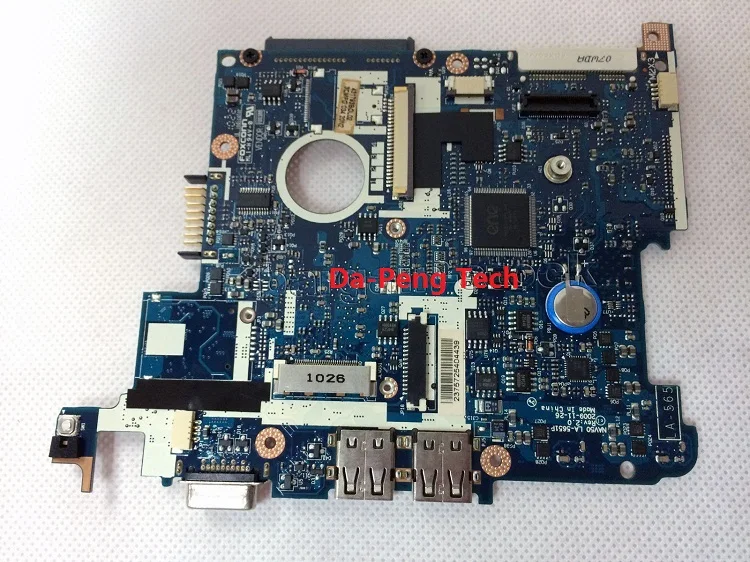 KEFU 100% рабочий ноутбук материнская плата для Acer Aspire One D260 LA-5651P N450 CPU NAV50 Бесплатная