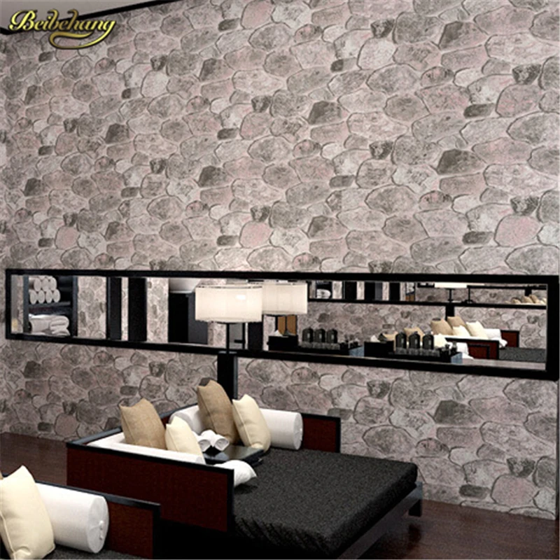 

Pvc wallpaper stone wood pattern wall paper roll modern simple wallcovering for KTV papel de parede listrado wallpaper roll