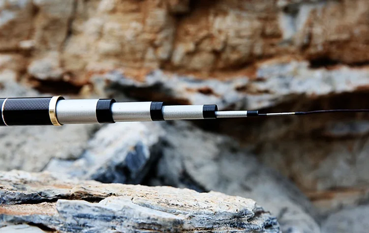 Drop Shipping New Carp Fishing Pole Stream Hand Rod Telescopic Fishing Rod Carbon Fishing Tackle 4.5M 5.4M 6.3M 7.2M