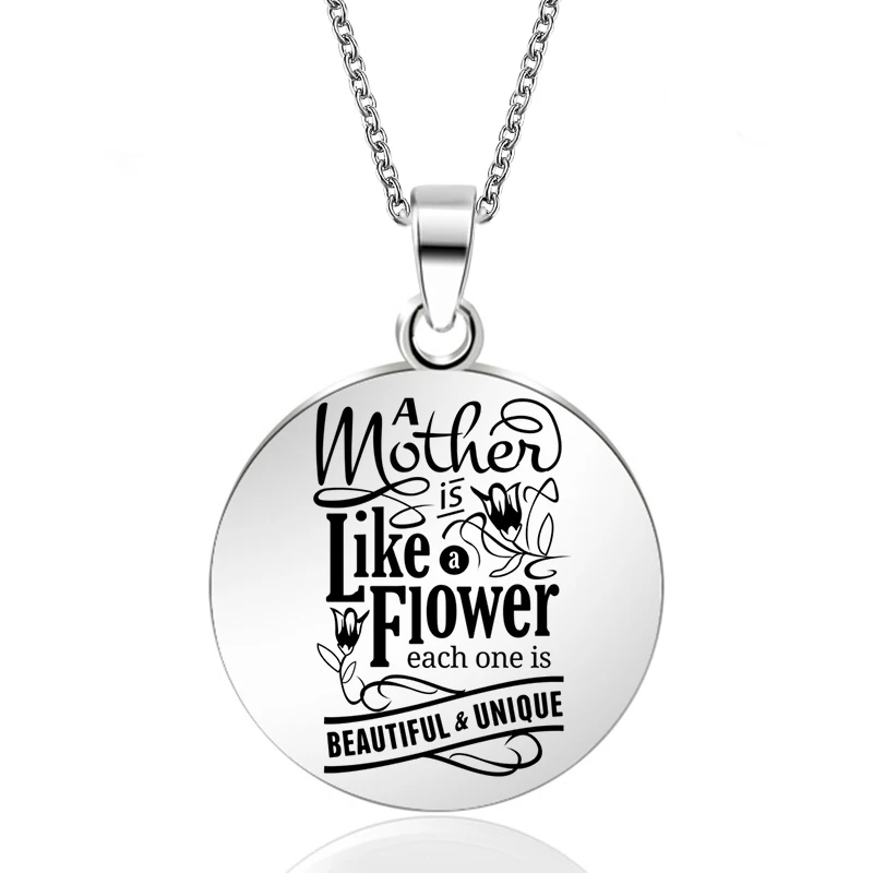 A mother is like a flower each one is beautiful and unique
