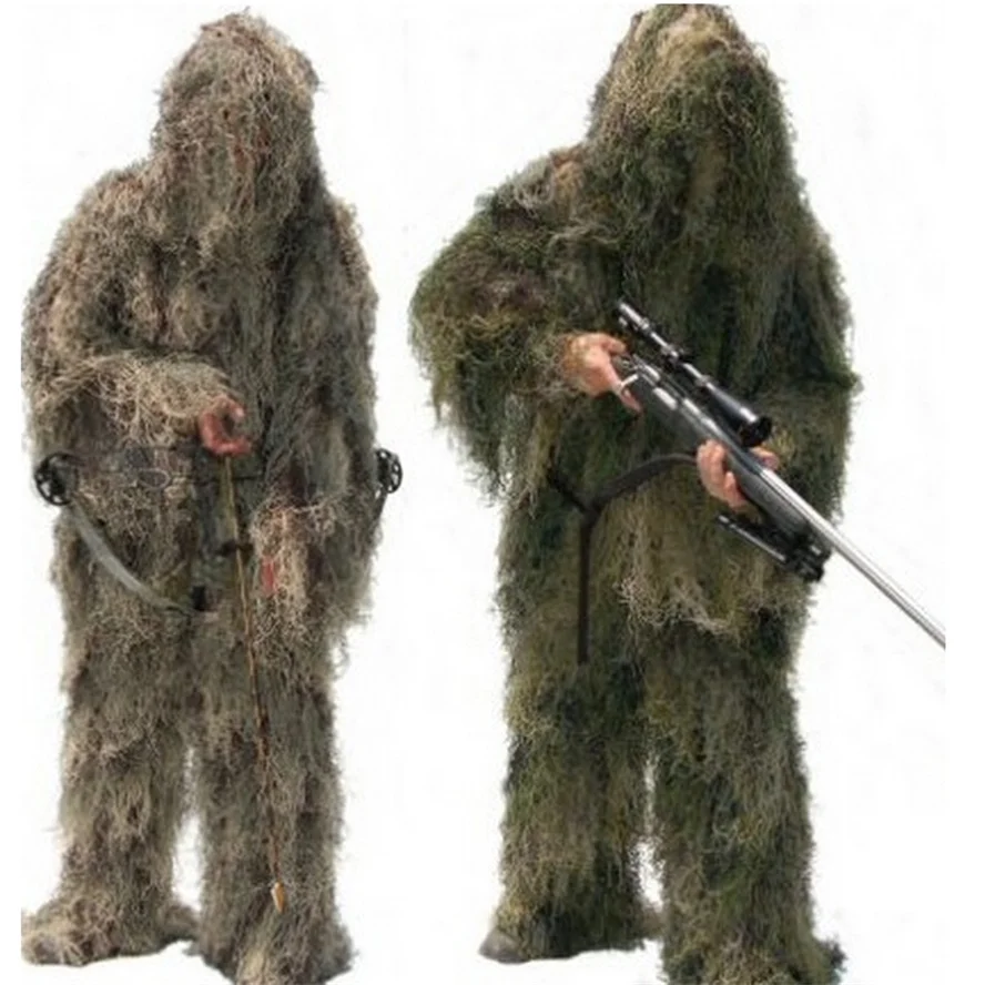  SPORTSHUB Military Camouflage Ghillie Suits Hunting Clothing Camouflage Shade Cloth TACTICAL GHILLI