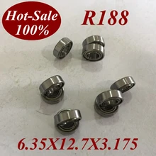 Lot 10 Bearings R188 ZZ Ball Bearing 1//4/" x 1//2/" R188Z