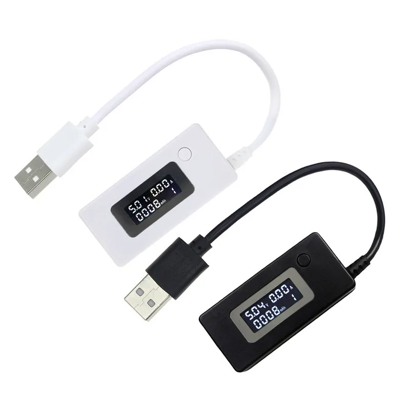 Usb Ток обнаружения вольтметр USB индикатор напряжения тока зарядки ёмкость Обнаружение тестера Таблица
