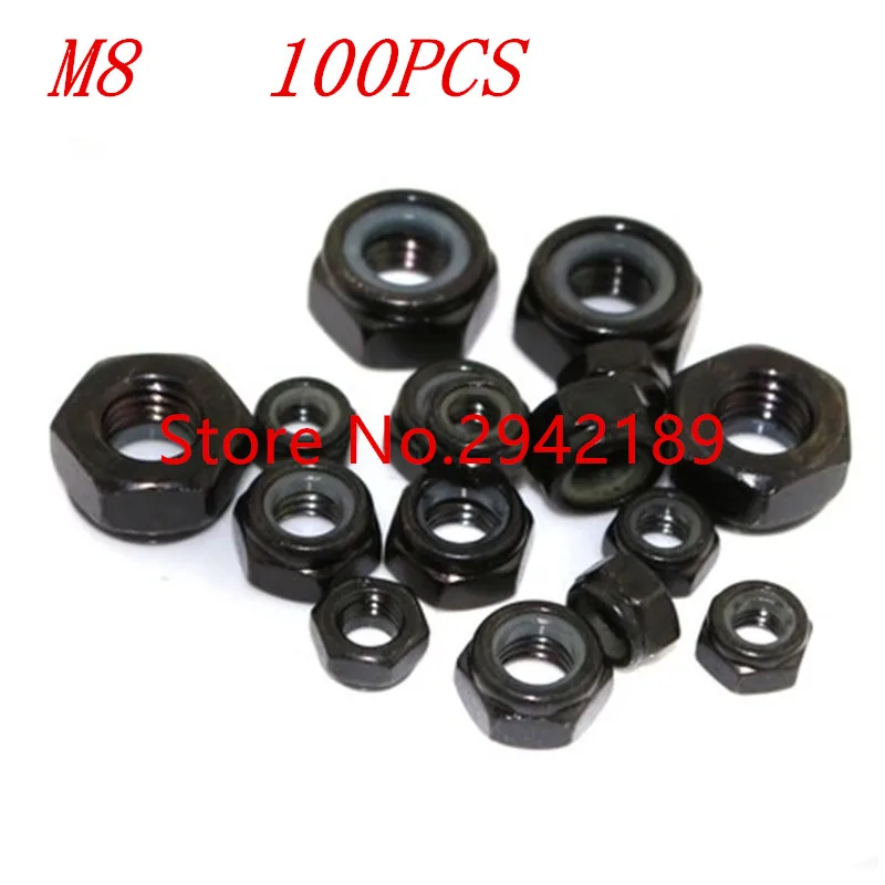 Black zinc acorn nut