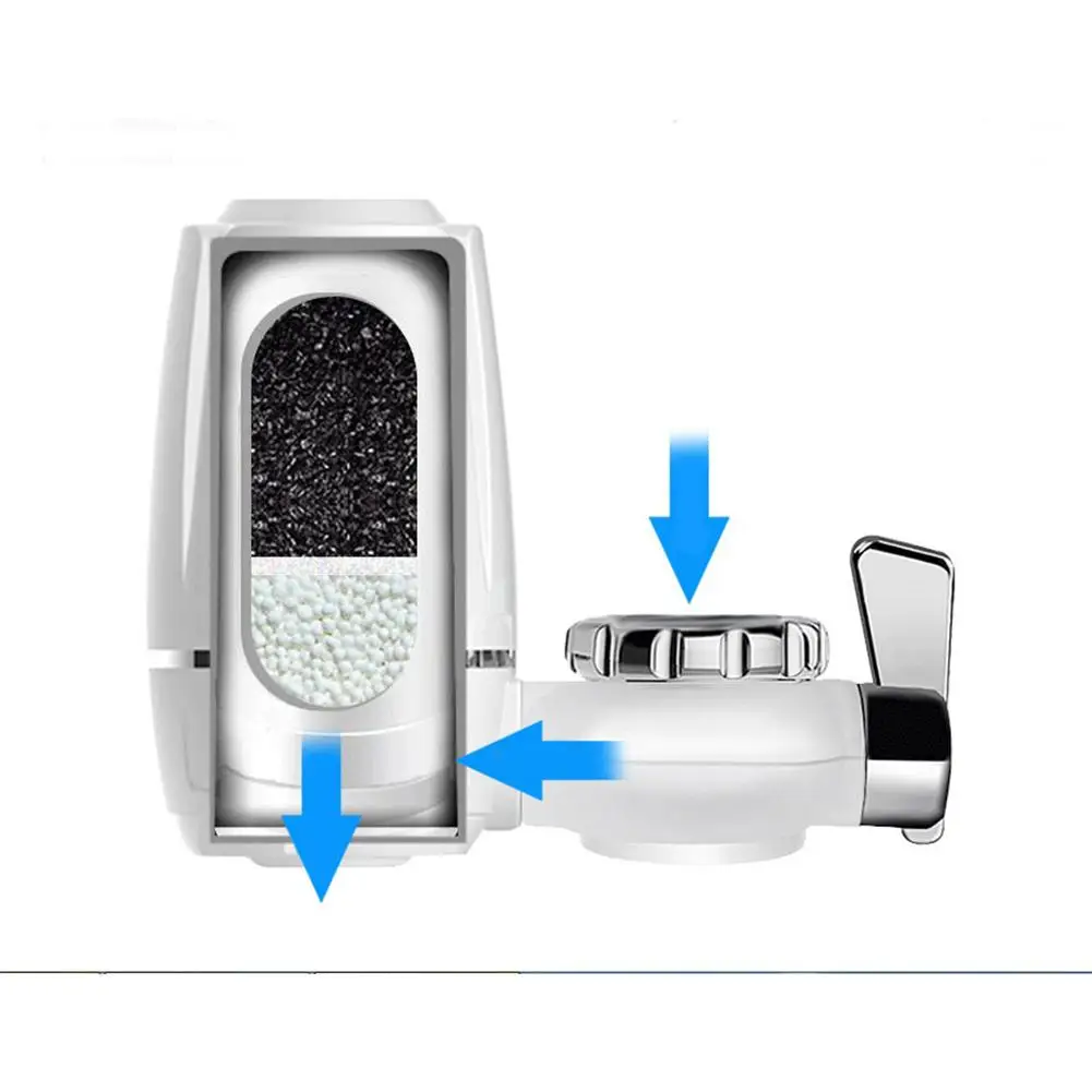 Изысканный Водоочиститель кран фильтр для воды с керамическим фильтром кухонный элемент кухонные принадлежности фильтрующий элемент