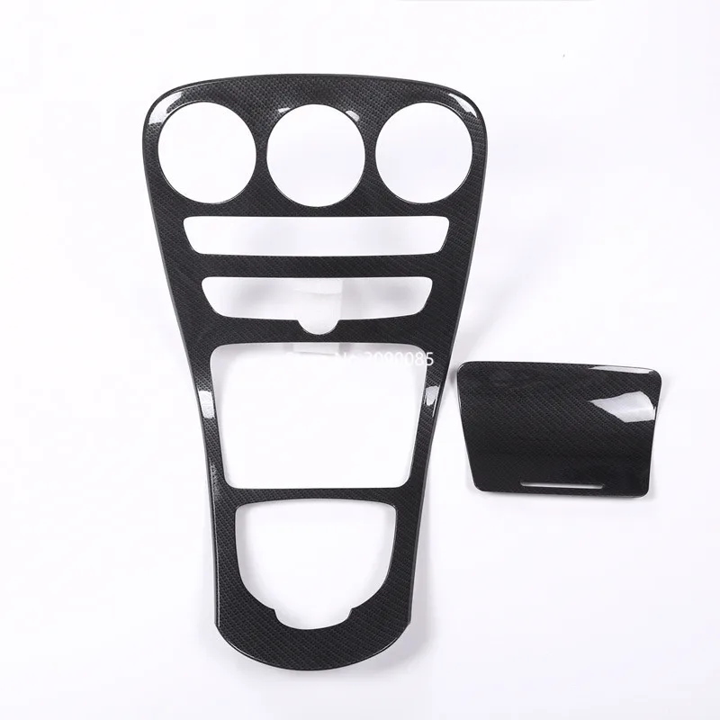 New-Carbon-Fiber-Style-ABS-Plastic-Center-Cover-For-Mercedes-Benz-C-Class-W205-15-17