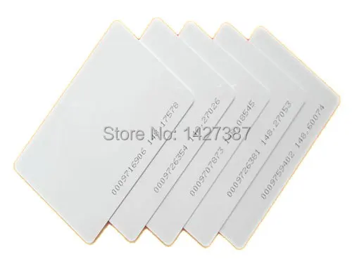 5YOA 100 шт. EM4100 125 кГц идентификационный брелок rfid метка llaveros llavero Porta Chave для карт
