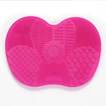 

Brush Cleaning Mat Silicone Pinceles Makeup Brush Comestic Tool Washing Scrubber Cleaner Mat Pad / by dhl 500pcs