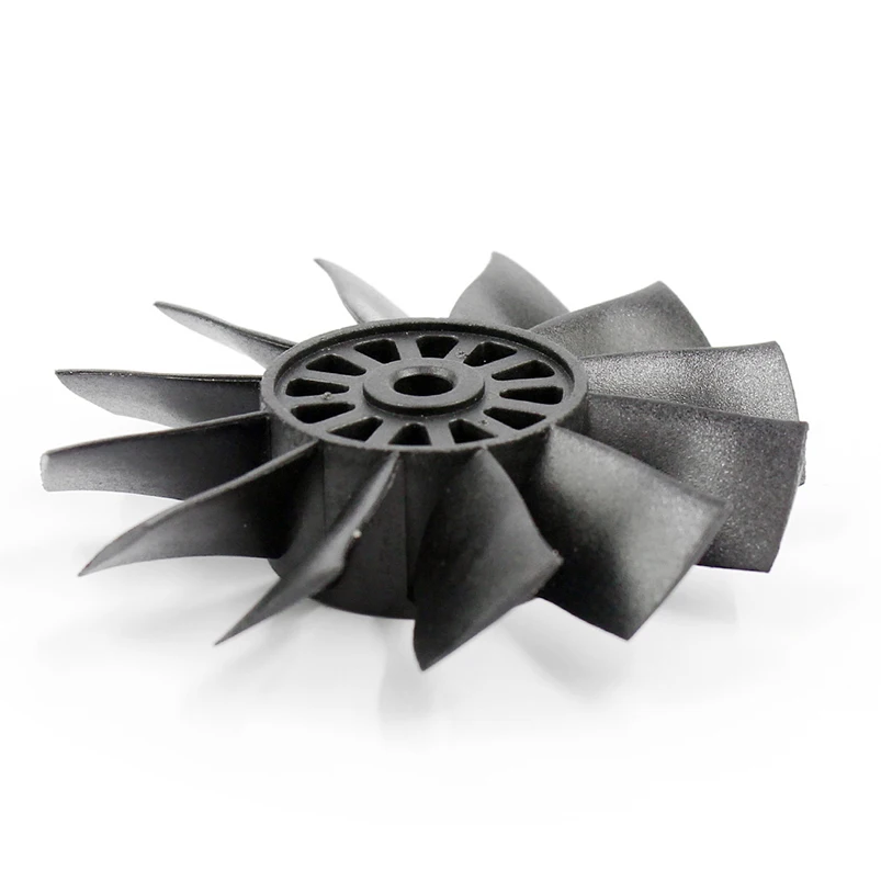 

QX-MOTOR 64mm 12 Blades Ventilator EDF Conductors with Conduits Barrel Accessories for Drone RC Brushless Motor