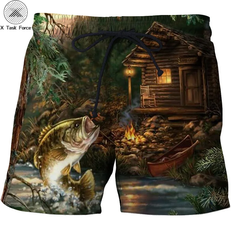 

Summer Men Beach Shorts 2017 Punisher 3D Print Fish Fashion Men's Bermuda Boardshorts Fitness Trousers Plus Size 6XL Quick Dry