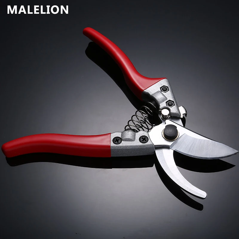 

MALELION Multifunctional Red Garden Scissors Fruit Tree Pruning Shears Bonsai Pruners Trimming Easy Pruners Grafting Tools