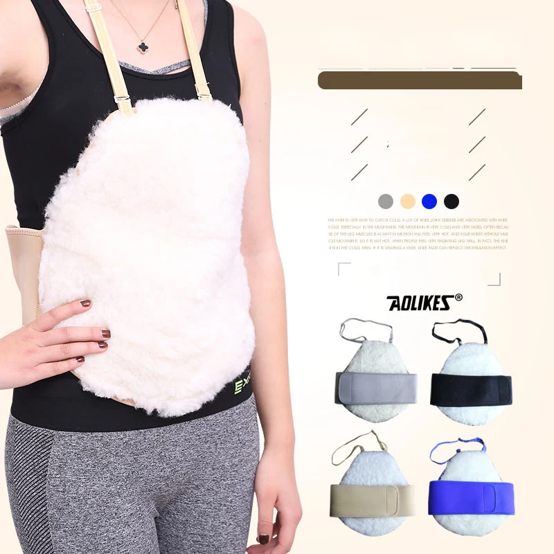 

Winter Fitness Wool Protect Stomach Keep Warm Wool Fur Waistband Belly Waist Protector Guard Thermal Bellyband Abdomen Wraps Up