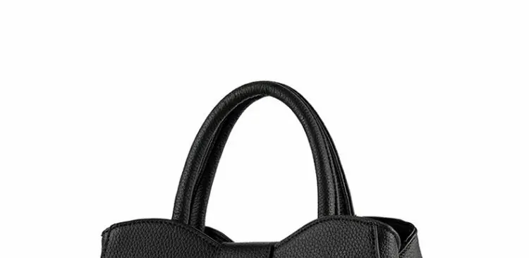 2018 г. модная черная кожа Сумки Для женщин сумки Для женщин сумка женская Для женщин Сумки на плечо женская сумка для Обувь для девочек