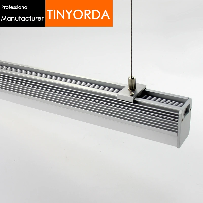 Tinyorda TH3536B 2 шт. (длина 1 м) Светодиодные подвесные светильники профиль Офиса
