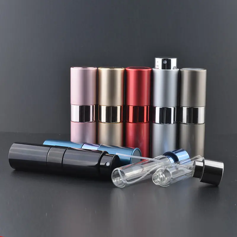 15ML Aluminum Perfume Bottle Empty Refillable Spray Perfume Atomizers