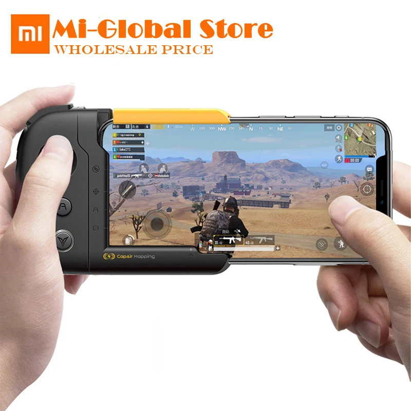 

new xiaomi feizhi One-handed gamepad Physical connection Smart 360 Degree Joystick for IOS system iphone 6-x 300mah battery