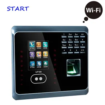 

WIFI RFID Facial Fingerprint Employee Time Attendance advanced ZK Time Recording UF100 Facial Fingerprint Employee Time Atte