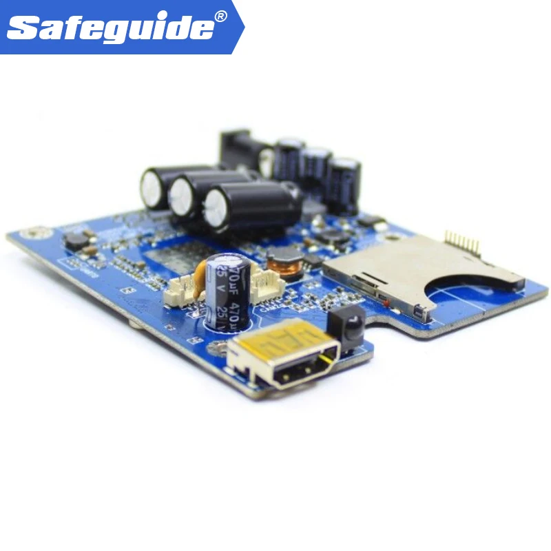 2CH Mini AHD DVR PCB Board AHD max 5.0MP(2592X1944)camera input and 2 Channel for different camera video input