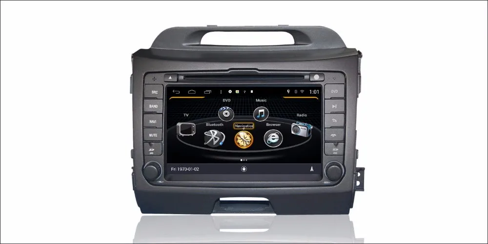 Cheap Liandlee Car Android Multimedia System For KIA Sportage-R 2011~2012 Radio CD DVD Player GPS Navigation Audio Video S160 System 15