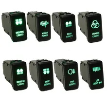  LED LIGHT BAR PUSH SWITCH FOR TOYOTA LANDCRUISER HILUX PRADO CRUISER OEM 