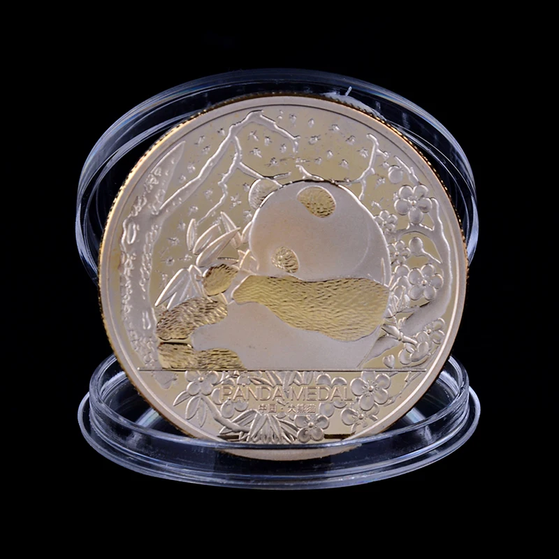 

national treasure panda commemorative medal panda coin
