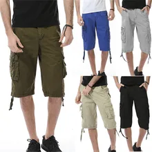 Однотонные мужские шорты на открытом воздухе, новинка, мужские шорты в повседневном стиле, свободные рабочие шорты, мужские короткие штаны, размер 30-40, jun2218