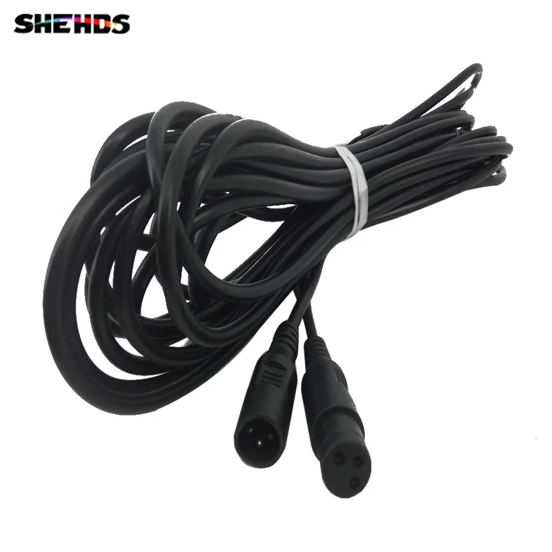 

4pcs/lot 10 Meters length 3-pin signal connection DMX cable for stage light, stage light accessories