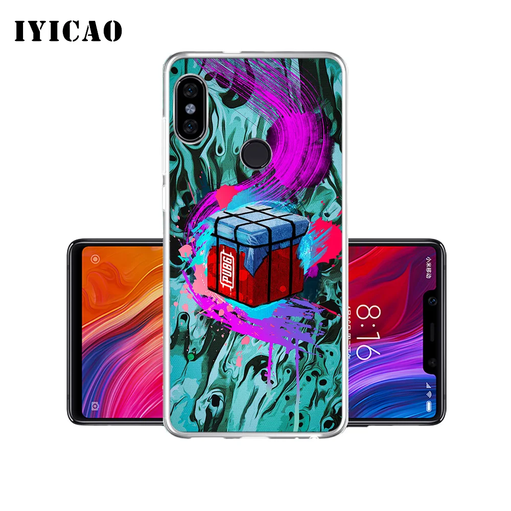IYICAO PUBG игровой Мягкий силиконовый чехол для телефона Xiaomi Mi 9 8 SE 6 A1 A2 Lite F1 MIX2S MIX3 TPU