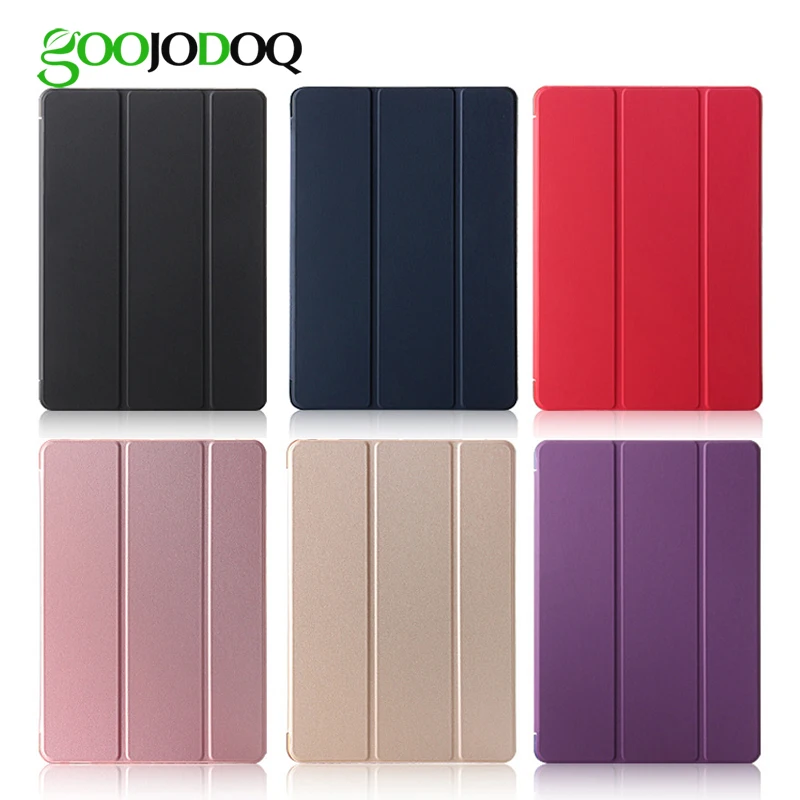 

For iPad Pro 9.7 Case, GOOJODOQ PU Leather Smart Cover with Translucent PC Back Case for Apple iPad Pro 9.7 inch Auto Wake/Wake