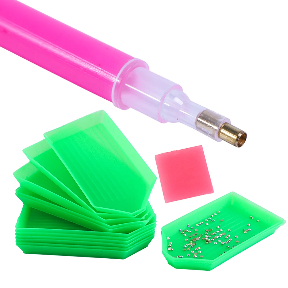 Buy 1 Sets DIY Diamond Paste Sticker Nail Tools