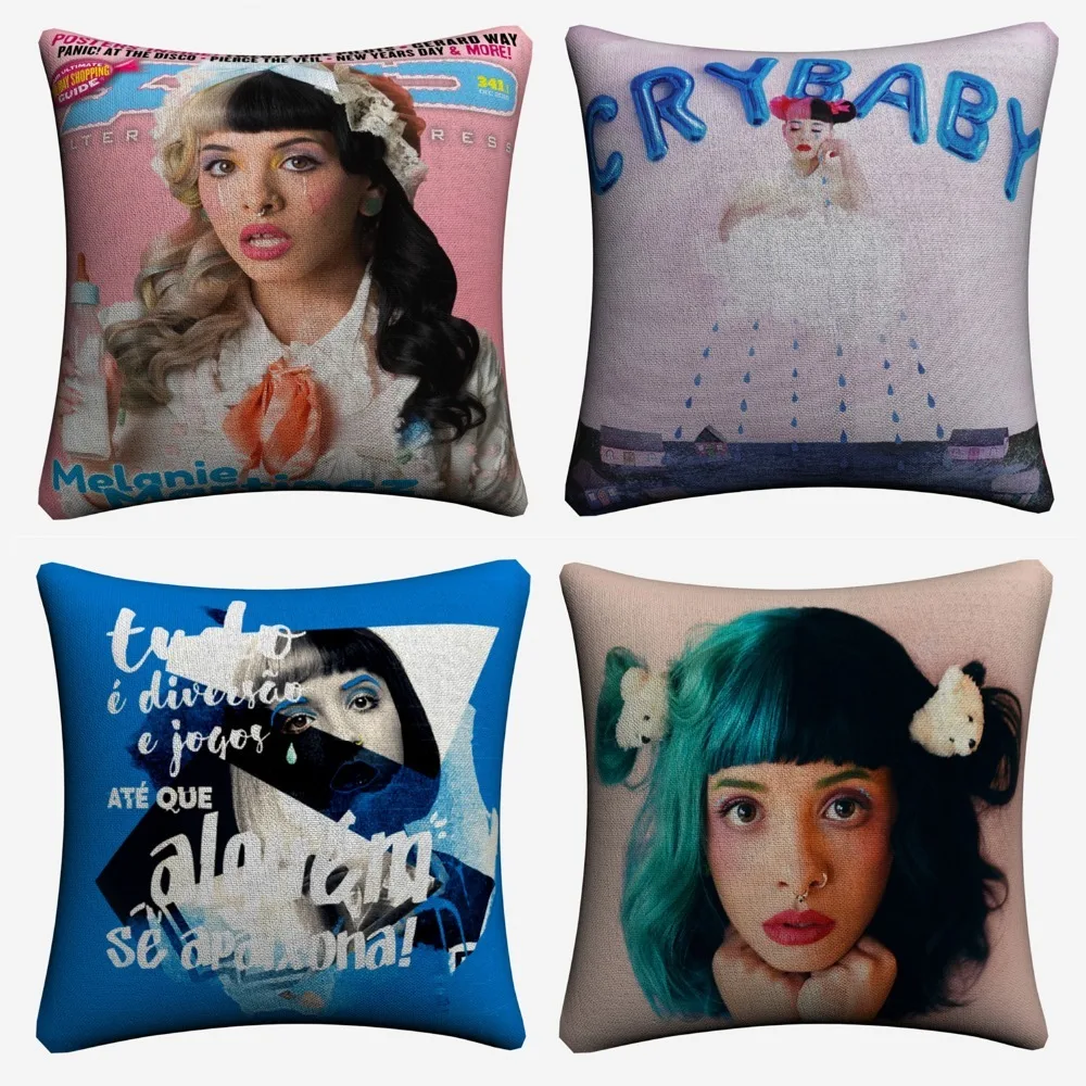 Melanie Martinez Cry Детские хлопковые льняные чехлы на подушки 45x45 см винтажный Мягкий