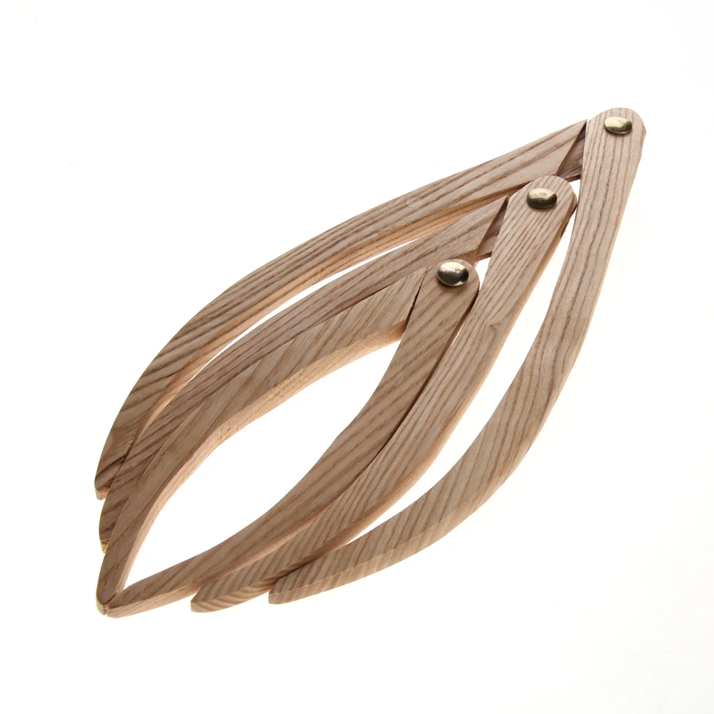 3 Pcs Wooden Calipers Pottery Clay Ceramic Measuring Tools 8 10 12