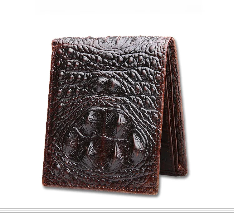 Роскошный кошелек из крокодиловый кожи, кошелек, бумажник из натурального меха, настоящая роскошная сумка, ручная винтажная сумка для денег