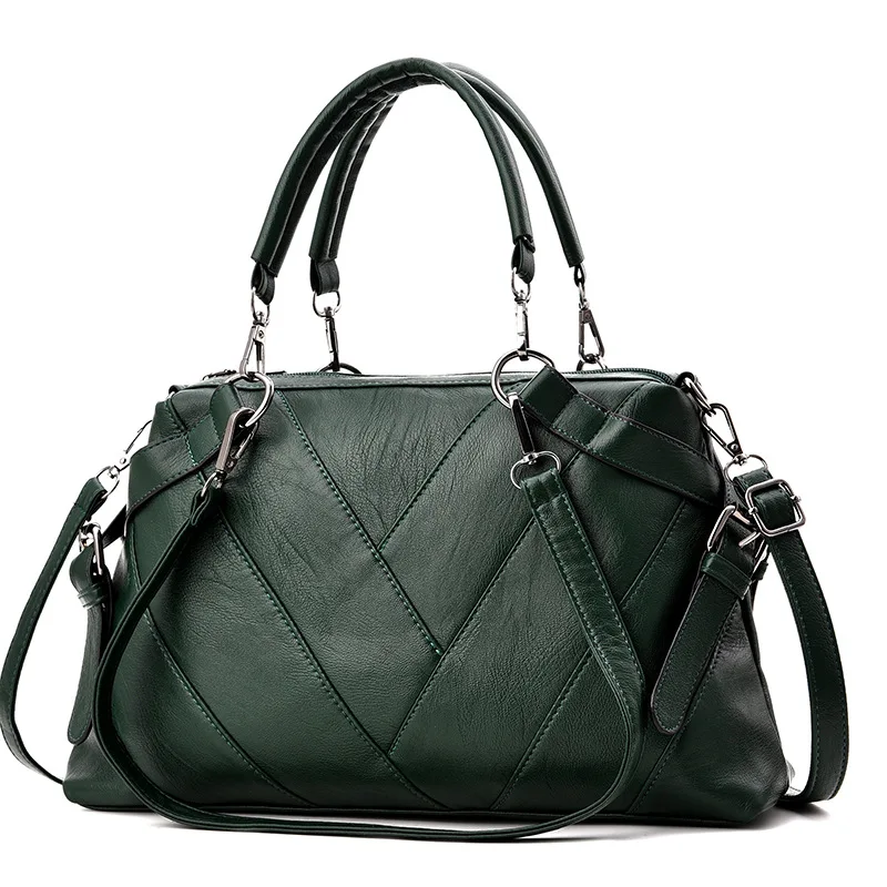 Модная известная брендовая дизайнерская женская сумка Большая вместительная Роскошная мягкая искусственная кожа женская сумка на плечо черная белая женская сумка-тоут