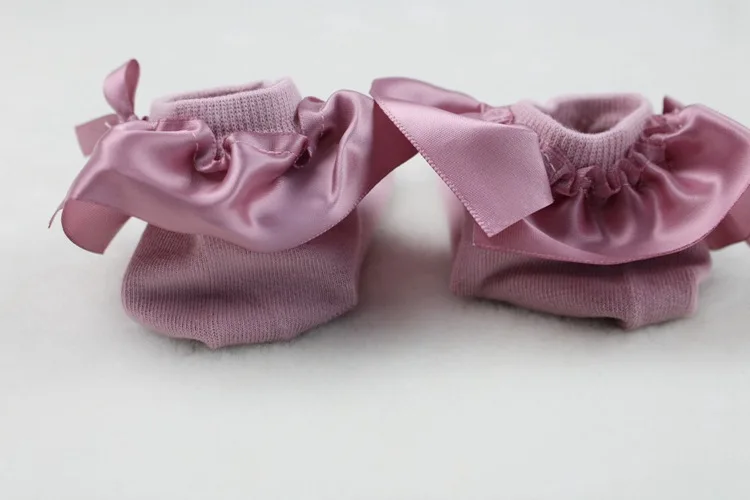 Носки на весну и осень для девочек, новые модные детские носки принцессы для девочек, детские шелковые кружевные короткие носки