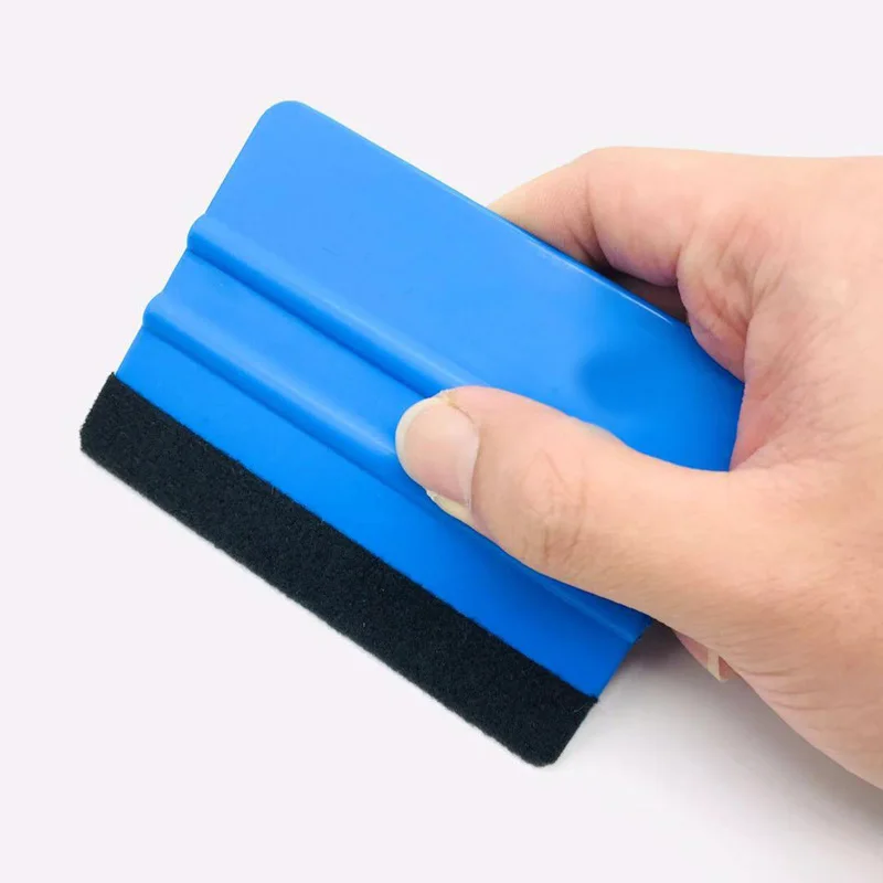 Window Tint Tool Wool Felt Squeegee For Vinyl Dry Wet