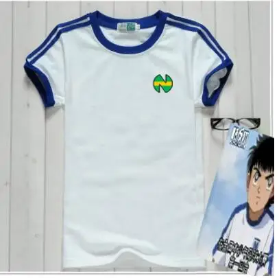 

Captain Tsubasa Jersey Football Suit Uniform Quick dry fabric Kid Adult size Cosplay Costume cotton T-shirt