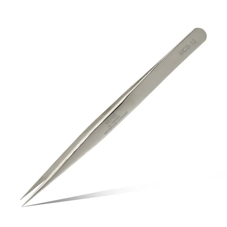 MCS12-Sliver 2 стиля, пинцет для наращивания ресниц, 5 цветов, пинцет для наращивания ресниц, накладные ресницы, инструменты для укладки - Цвет: MCS12-Sliver