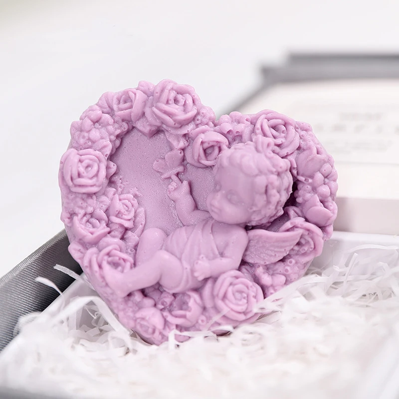 JAROWN Artificial Soap Flower Rose Gift Box Wedding Souvenir Valentine's Day Creative Birthday Novelty Gift Rose Soap Home Decor (22)