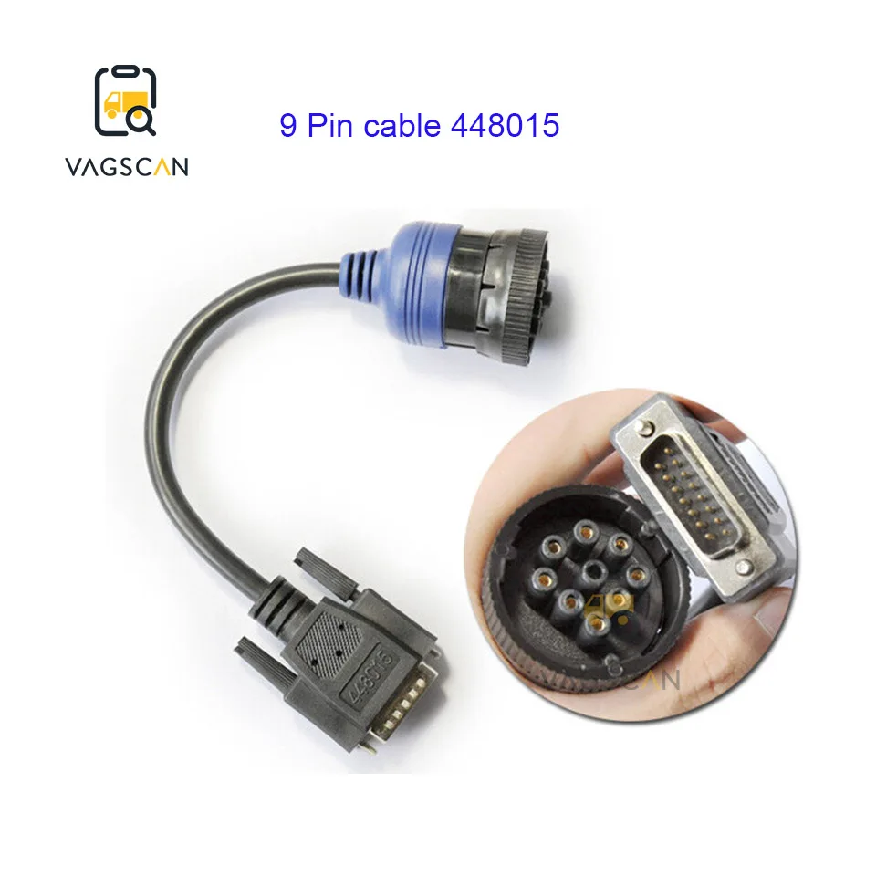

9 Pin cable PN 448015 for USB Link 125032 Diesel Truck diagnostic tool