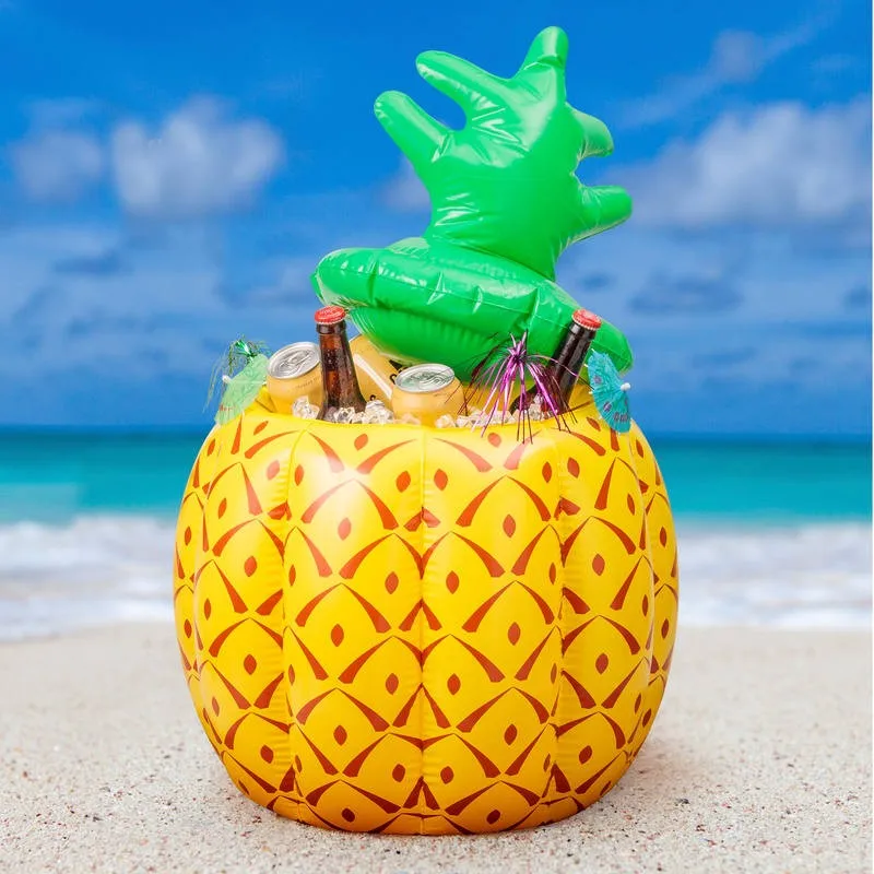 Pineapple FLOATING COOLER For Water Swimming Pool Party Lake Float Trip Canoeing 