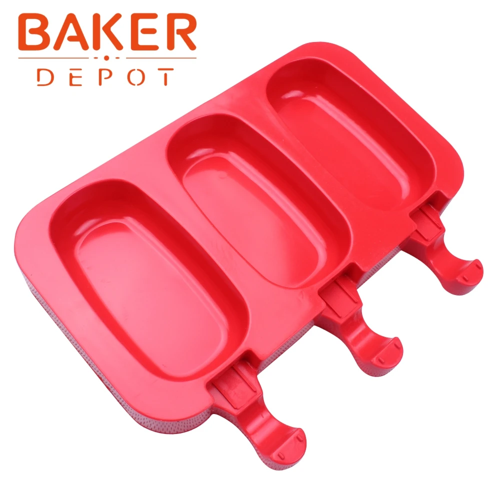 

BAKER DEPOT Silicone Molds for icecream ice cube DIY chocolate tools candy pudding molds CDSM-708