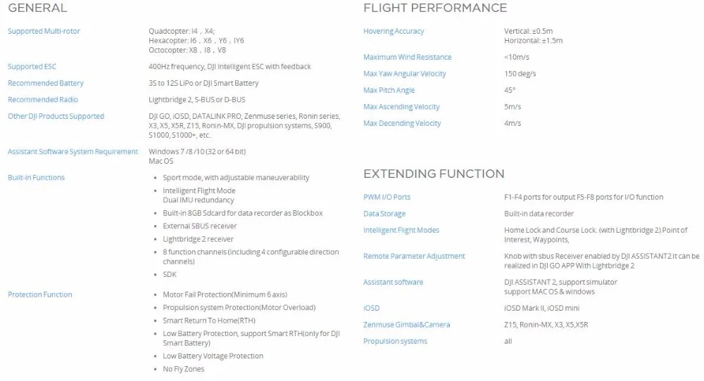 Контроллер полета DJI Naza N3 w/gps Светодиодный PMU Dual IMU Redundancy Design/Поддержка SDK Sport Mode